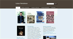 Desktop Screenshot of heracleous.org